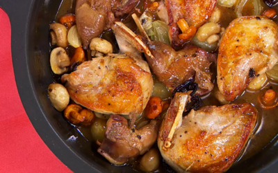 Receta toledana: Perdiz estofada